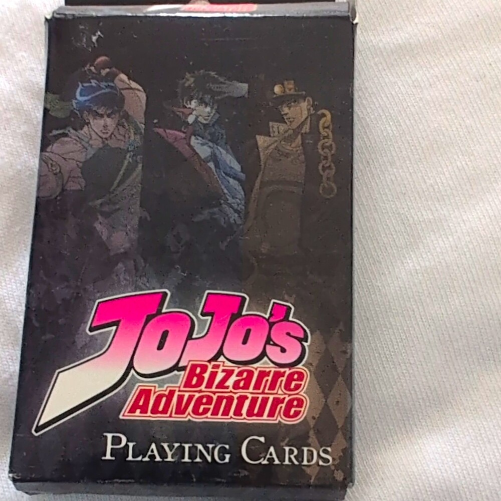 JoJo’s Bizarre Adventure Anime Playing Cards Deck Card Game Title